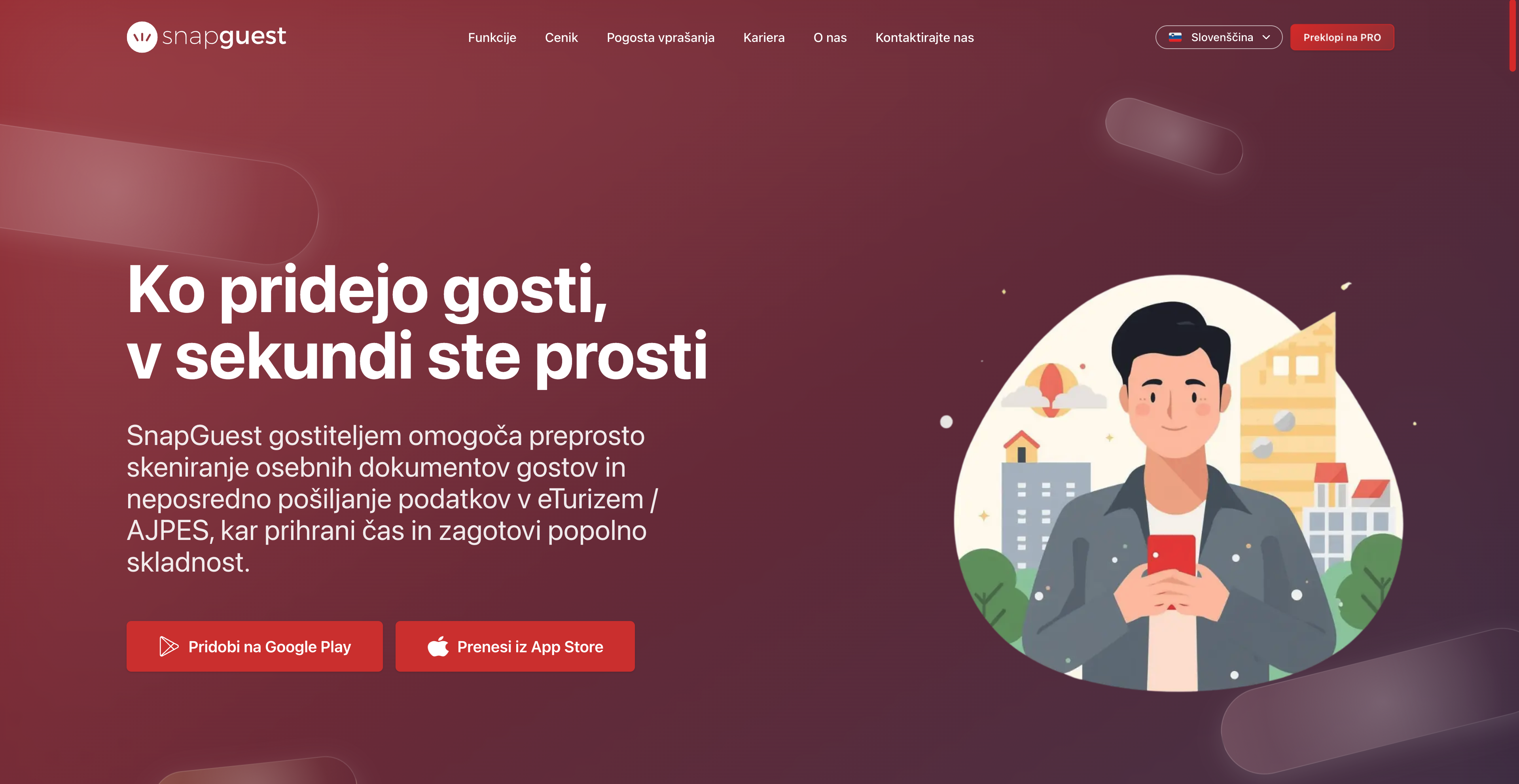 Snapguest kako smo pristopili